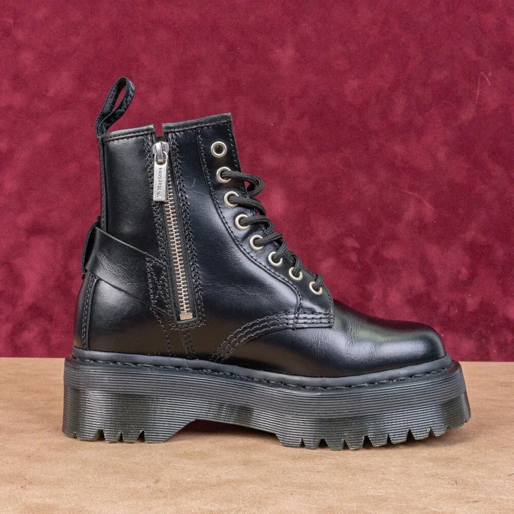 Dr. Martens Black Ankle Boots Women 6 - Picture 8 of 8